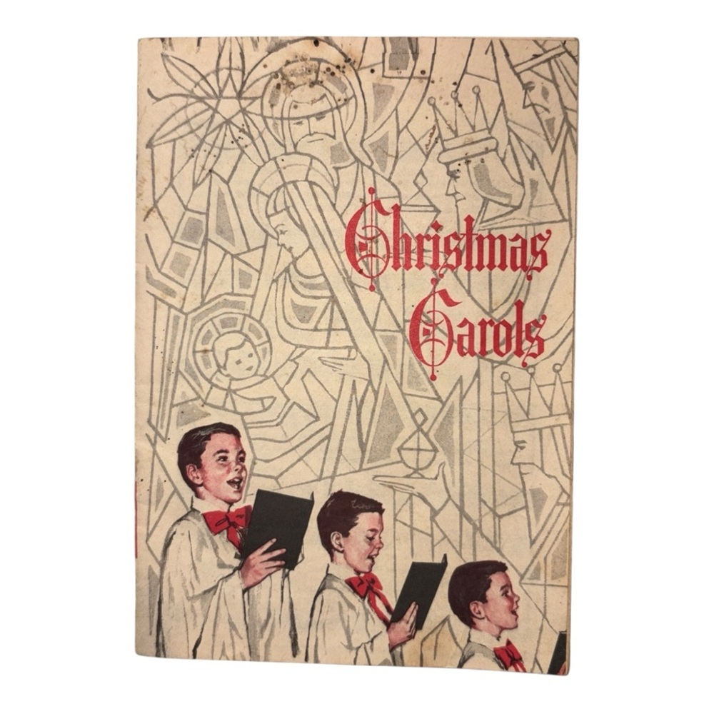 John Hancock Mutual Life Insurance Co Christmas Carols Booklet Vintage 1968